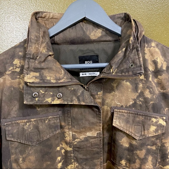Bulldogs BDG Georgie Camo Surplus Jacket Urban Outfitters - Picture 14 of 17